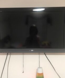 WALI Tilt TV Wall Mount Bracket for Most 26-55 inches LED, LCD, OLED Flat Screen TVs up to 99lbs with Mounting Holes 100x100mm to 400x400mm (TTM-1), Black 44 61rNPmKhbaL