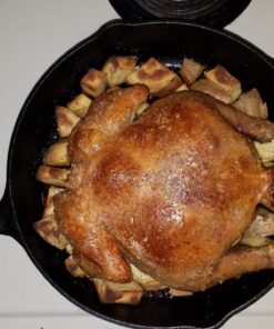 Lodge Cast Iron Skillet with Red Silicone Hot Handle Holder, 12-inch 58 61rNuR0QU9L