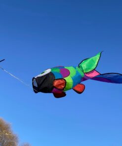 emma kites Cute Rainbow Fish Windsock Spinner Spiral 32-inch 25 61rPHd410hL