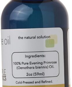 Pure Evening Primrose Oil for Skin - Cold Pressed Natural Face Moisturizer and Nourishing Hair Oil - Use in DIY Skin Care for Dry Flaky Skin Hydration and as a Carrier Oil for Essential Oils Mixing 18 61rPprr9EML