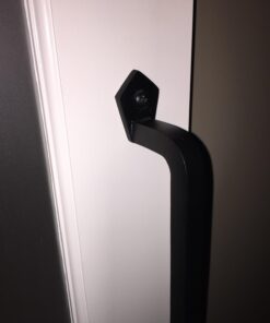 Iron Valley - 14" Square Bar Door Handle Pull - Solid Cast Iron 23 61rQbh9WORL 1