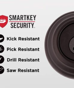 Kwikset 99910-035 Juno Entry Door Knob and Single Cylinder Deadbolt Combo Pack, 3, Venetian Bronze 22 61rSZ4ge8RL