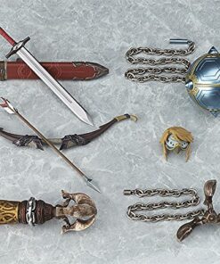 Good Smile The Legend of Zelda Twilight Princess Link (Deluxe Version) Figma Action Figure, 180 months to 1188 months 49 61rSylAydYL