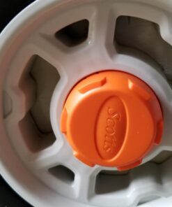 Scotts Elite Spreader for Grass Seed, Fertilizer, Salt and Ice Melt, Durable Push Spreader Holds up to 20,000 sq. ft Product Single Pack 80 61rUUjPOpNL