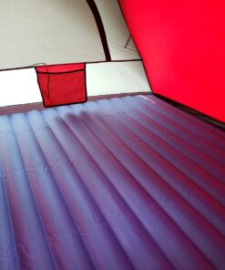 KINGCAMP Double Sleeping Pad, Comfortable Extra Thick 3.9in Camping Mattress 2 Person, Lightweight Inflatable Air Mat for Backpacking, Hiking, Tent Double-blue 29 61rXYbh4 uL