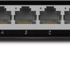 TP-Link 5 Port Gigabit Ethernet Network Switch | Plug and Play | Desktop or Wall-Mount | Plastic Case Ethernet Splitter | Fanless | Traffic Optimization | Unmanaged (TL-SG1005D),Black 23 61rZ6tOH5wL