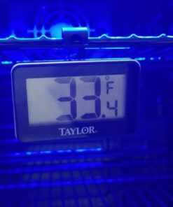 Taylor Large Display Digital Kitchen Refrigerator/Freezer Kitchen Thermometer with Clip 1 Count (Pack of 1) 31 61rZAlMcLYL