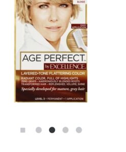 L'Oreal Paris Age Perfect Permanent Hair Color, 9N Light Natural Blonde, 1 kit 1 Count (Pack of 1) 29 61rZgG5veL