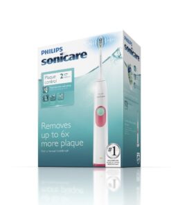 Alternative view of Philips Sonicare 2 Series Plaque Control Rechargeable Electric Toothbrush, White/Coral, HX6211