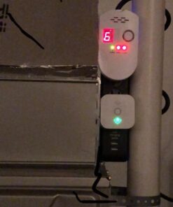 Cazoner Natural Gas Detector and Propane Detector,Combustible Gas Leak Alarm, Methane, Butane, LPG, LNG, Home Gas Alarm for Kitchen, AC-Plug in 20 61rbMdnahL