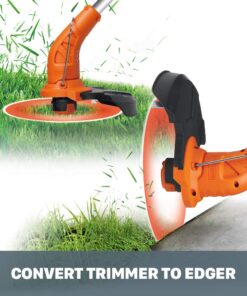Worx String Trimmer Cordless & Edger 20V 10" - 12" Weed Trimmer PowerShare (Battery & Charger Included) WG154 22 61rcY6sR2xL