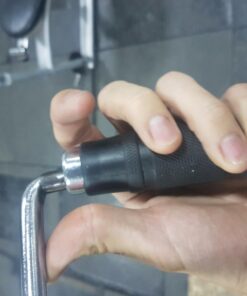 CAP Barbell unisex adult Exercise Machine Attachments CAP Barbell Single D Handle with Rubber Handgrips, Chrome, Single D Handle Rubber Handgrips US 3 61rd5fkxmEL