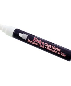 Uchida 483-C-0 Chisel Tip Bistro Chalk Marker, White 22 61reA38jsHL