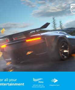 PHILIPS 22 inch Class Thin Full HD (1920 x 1080) 75Hz Monitor, VESA, HDMI & VGA Port, 4 Year Advance Replacement Warranty, 221V8LN 22" Class Full HD | 75Hz 19 61reta rn L