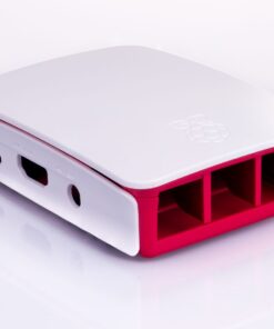 Raspberry Pi RASPBERRY-PI3-CASE Official Raspberry Pi 3 Case, Red/White Single 24 61rfiN3gBeL