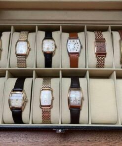 READAEER 12 Slot PU Leather Watch Box Display Case Jewelry Organizer with Glass Top 29 61riIFgXZL