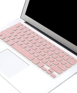 MOSISO Silicone Keyboard Cover Compatible with MacBook Air 13 inch A1466 A1369 2010-2017&Compatible with MacBook Pro 13/15 inch (with/Without Retina Display, 2015 or Older Version), Rose Quartz 27 61rla1mVFvL 3