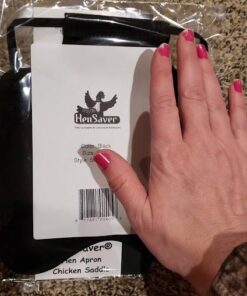 Alternative view of Hen Saver Hen Apron/Saddle, Single Strap, Large, Black