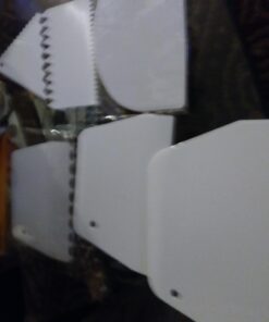 Teenitor Cake Scraper Cake Smoother, 7 Pcs Dough Scraper Bowl Scraper Cutters Cake Icing Scraper Smoother Tool Set for Bread Dough Cake Fondant Icing White 45 61rm8k1iKPL