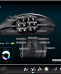 Logitech G600 MMO Gaming Mouse, RGB Backlit, 20 Programmable Buttons, Black 43 61rmbSM96QL