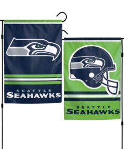Wincraft NFL Seattle Seahawks Garden Flag, 12 Inch x 18 Inch, Team Color