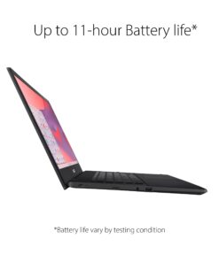 ASUS Chromebook CX1, 15.6" Full HD NanoEdge Display, Intel Celeron N3350 Processor, 64GB eMMC Storage, 4GB RAM, Spill-Resistant Keyboard, Chrome OS, Mineral Gray, CX1500CNA-WS44F Celeron | 4GB | 64GB 8 61rr0cQWDZL