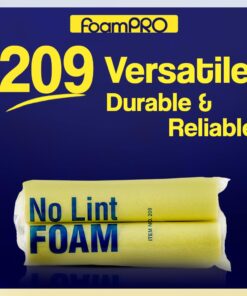 FoamPRO 209 Foam Paint Roller - 9" x 3/16" Foam Paint Roller for Many Unique Applications - Durable, Reliable, & Lint-Free Finish Twin Pack 9 x 3/16 Inch (Pack of 2) 8 61rr2mn1xRL