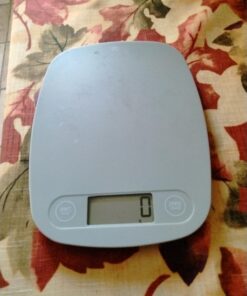 Greater Goods Gray Food Scale - Digital Display Shows Weight in Grams, Ounces, Milliliters, and Pounds | Perfect for Meal Prep, Cooking, and Baking | A Kitchen Necessity Designed in St. Louis Plastic Ash Grey 37 61rvSSlk2rL