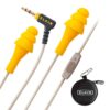 Elgin Ruckus+ Earplug Earbuds with Mic, 25 dB Noise Reduction Wired Earbuds, Safety Ear Plugs Headphones, OSHA Compliant Hearing Protection for Work Construction Industrial, Sweatproof Headphones 11 61rxs5t7Z7L