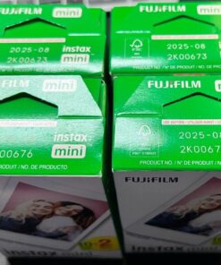 Fujifilm Instax Mini Instant Film Twin Pack (White), 20 photos White 15 61ry q9pW1L