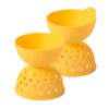 OXO Good Grips Silicone Egg Poachers (Set of 2),Yellow 6 61rzdCmUImL