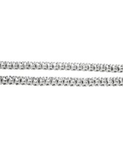 Niv's Bling 18K Gold Canary CZ Top Bottom Custom Grillz Silver 20.0 Inches 10 61s6BdSYabL