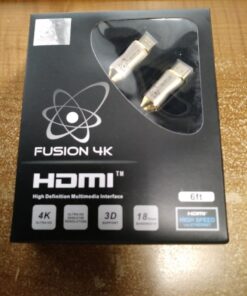 Fusion4k High Speed 4K HDMI Cable (4K @ 60Hz) - Professional Series (6 Feet) 6 Feet 50 61s6NX5yqjL