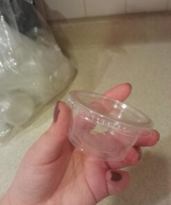 Polar Ice 125 Count Plastic Jello Shot Cups with Lids, 2-Ounce 1 Translucent 30 61s6RD0GruL