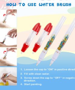 Kids Toys Water Doodle Mat: Dinosaur Painting Coloring Pad for Toddlers 1-3 - Aqua Magic Drawing Board for 2 3 4 Year Old Toddler Arts and Crafts Christmas Birthday Gifts for Girls Boys Age 2-4 3-5 32 61s6vpLqdEL