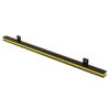 Master Magnetics 24” Heavy-Duty Magnetic Tool Holder, Easy-Install, 20-lb per inch Pull Force, Black Powder Coat with Yellow Stripe (AM1PLC) 24" 19 61s76BZKtCL