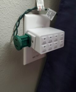 BN-LINK Indoor Countdown Timer with Repeat Function, Heavy Duty Accurate Compact Size for Charger Vacation Security, 3-Prong Grounded Outlet, 15A/1875W ½ HP ETL Listed 35 61s8HVqwRvL