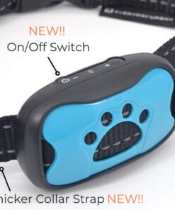 Dog Bark Collar - Stop Dogs Barking Fast! Safe Anti Barking Devices Training Control Collars, Small, Medium and Large pet deterrent. No shock, remote or citronella. Sound, vibration training device 23 61s9zvKbr L