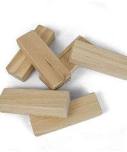 Yard Games Giant Tumbling Timbers with carrying case starts at 2.5-feet tall and builds to 5-feet 30 Inch Natural 24 61sBKD0KL