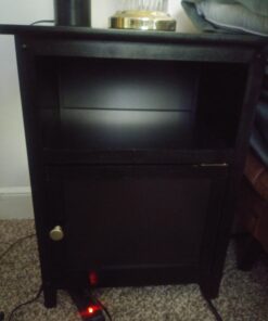 Winsome Wood Henry Accent Table, Black, 19 inches 31 61sCaieS2fL