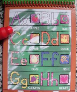 Melissa & Doug On the Go Water Wow! Water-Reveal Activity Pads, 3-pk, Animals, Alphabet, Numbers - 3-Pack Of Reusable No-Mess Travel Activities For Kids Bundle: Animals, Alphabet, Numbers Standard Packaging 44 61sCdm9RUmL