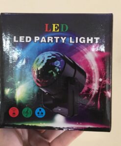 Sound Activated Party Light, Spriak Disco Light Disco Ball - Remote Control, 7 Modes - Best Dj Dance Lamp Strobe Lights for Birthday Xmas Festival Parties, Stage Bar Club Room House Karaoke Wedding plug-in disco light 38 61sDVZT8gVL