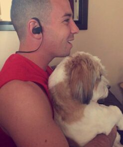 Bluetooth Headphones, Hussar Magicbuds Best Wireless Sports Earphones with Mic, IPX7 Waterproof, HD Sound with Bass, Noise Cancelling, Secure Fit, up to 9 Hours Working time (Upgraded), Black 43 61sDc2CpOzL