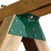 Swing-N-Slide WS 4467 EZ Frame Bracket for Swing Set Swing Beam (Includes 1 Bracket), Green 19 61sEruY ZL