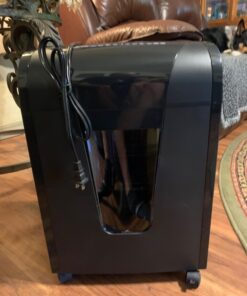 Suntiko Paper Shredder, 18-Sheet Cross Cut Level P-4, Shred Paper/Credit Card/CD, with Large Pull Out Bin,Insert Auto Jam Proof System Shredder for Home&Office 74 61sFvbtGdIL 2