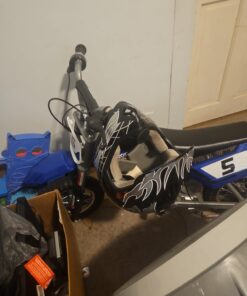 Razor MX350 Dirt Rocket Electric Motocross Bike, Blue, 10-12 inches Mx350 - Blue 34 61sHwGk2pLL