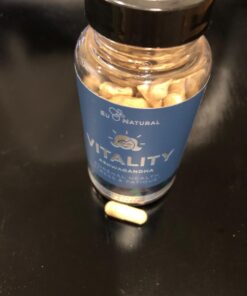 Vitality Adrenal Health & Cortisol Manager – Fight Fatigue, Feel Calm & Balanced – Healthy Cortisol, Focused Energy – Ashwagandha Supplement with Rhodiola, L-Tyrosine, Holy Basil – 60 Veg Capsules 42 61sIWG8Bt7L