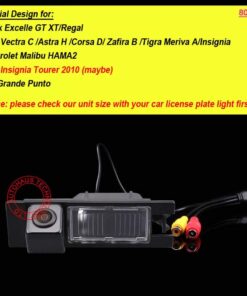 Waterproof Wide Viewing Angle Parking Camera License Plate Rear Viewing CCD with Night Vision for Astra H/Corsa D/Meriva A/Vectra C/Zafira B Starlight Super pro camera 13 61sJ9Eu i4L