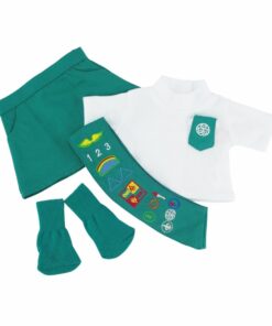 Emily Rose 18 Inch Doll Jr Junior Girl Scout Inspired Uniform Clothes Outfit | Gift-Boxed! | Compatible with 18" American Girl Dolls 22 61sKgMxcJzL
