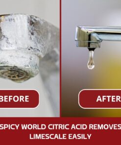 Spicy World Citric Acid 5 LB Bag | 100% Pure, Food Grade & Non-GMO | Versatile Citric Acid Powder for Cleaning, Bath Bombs, Preserving | Fine Granular | Premium Quality 5 Pound (Pack of 1) 31 61sLKCacdYL 1